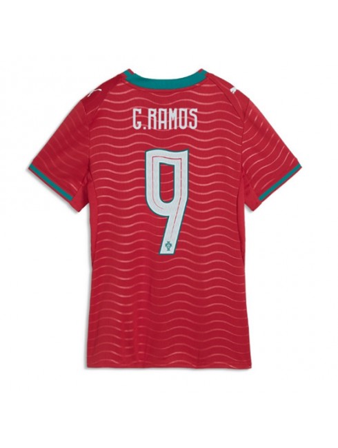 Zenske Futbalové oblečenie Portugalsko Goncalo Ramos #9 MS 2026 Krátky Rukáv - Domáci Zenske Futbalové oblečenie Portugalsko Goncalo Ramos #9 MS 2026 Krátky Rukáv - Domáci